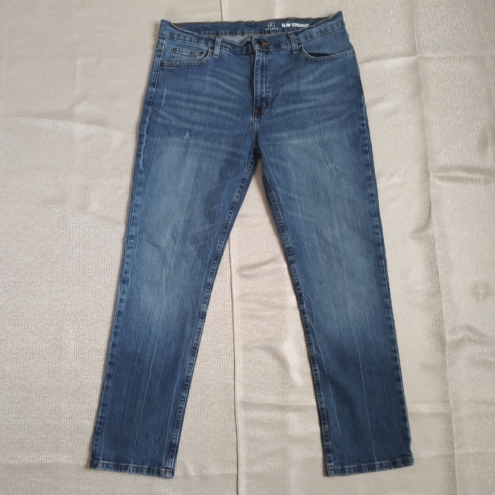 George men's Slim Straight jeans 36x30